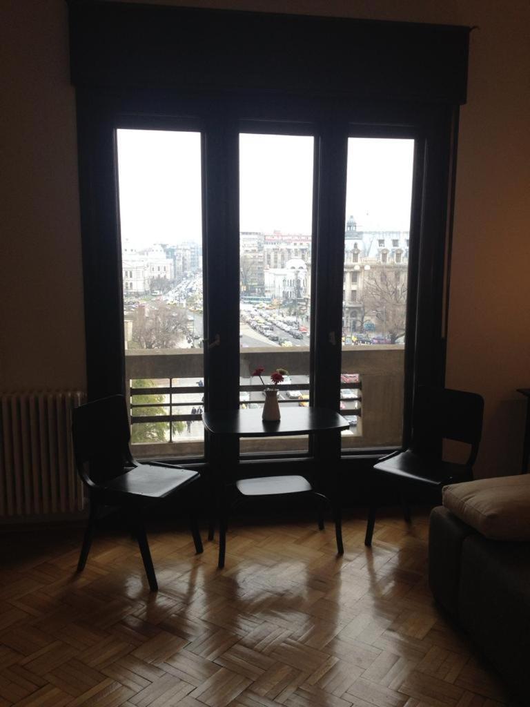 Central Studio Across From Intercontinental Bucureşti Exterior foto